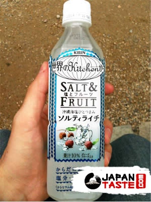 salt and fruit japanese drink