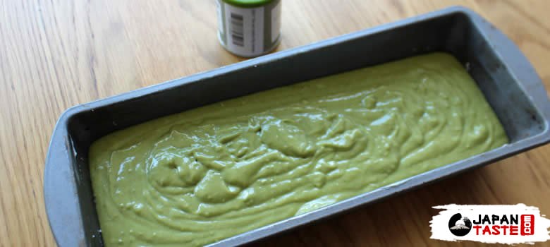 Matcha green tea cake recipe