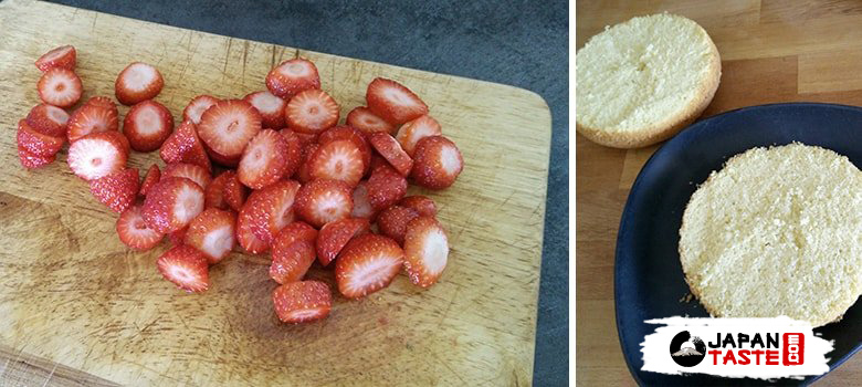 Japanese strawberry shortcake recipe