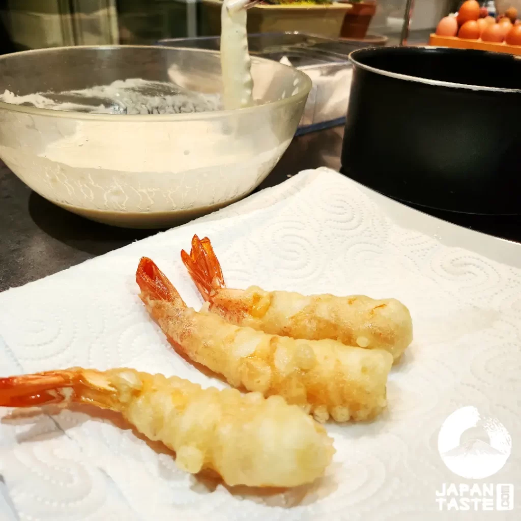 Japanese tempura recipe fried