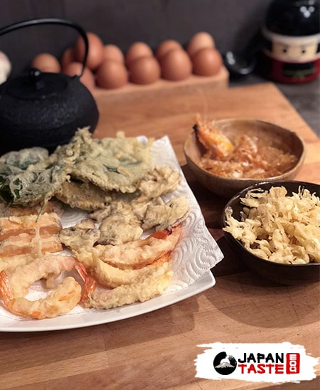 recipe tempura ingredient