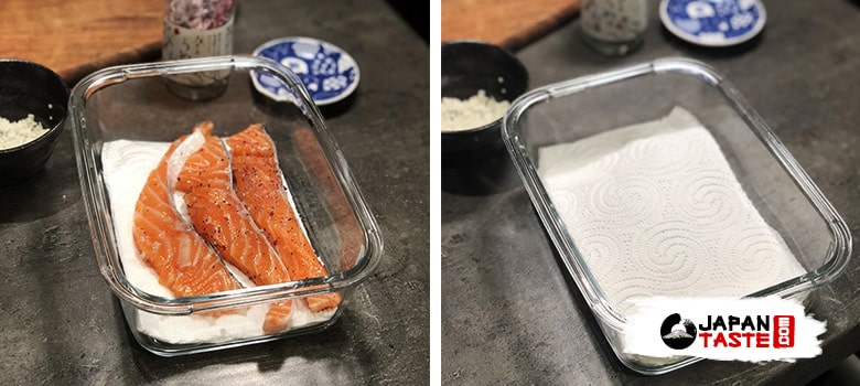 recipe salmon japanese salt shiozake stage