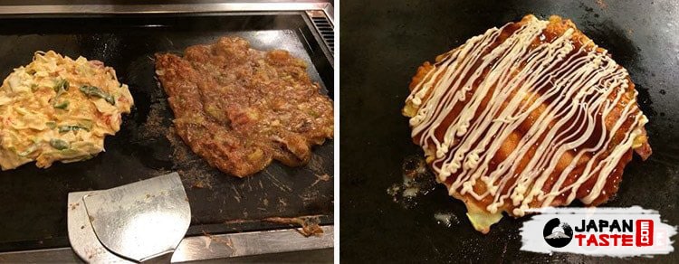 japan okonomiyaki tokyo monjayaki