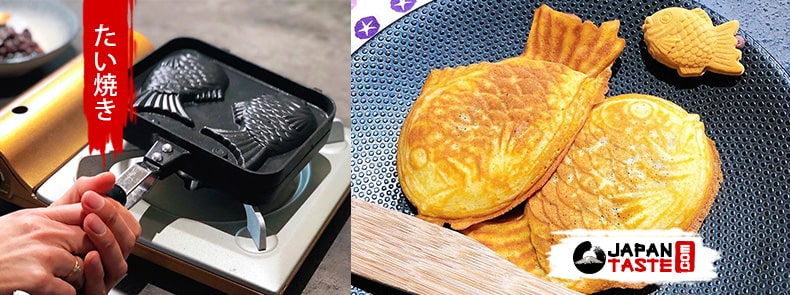 Recipe for taiyaki, fish-shaped waffle • Japan Taste