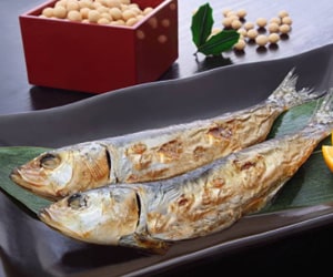 Setsubun iwashi, grilled sardines