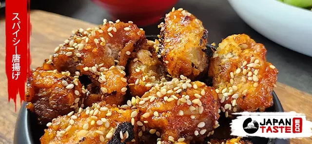 Japanese recipe spicy karaage, Korean style chicken fritters
