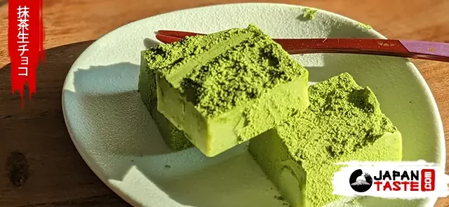 Easy Japanese recipe with white chocolate and matcha