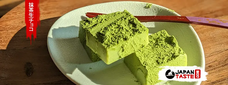 Easy Japanese recipe with white chocolate and matcha