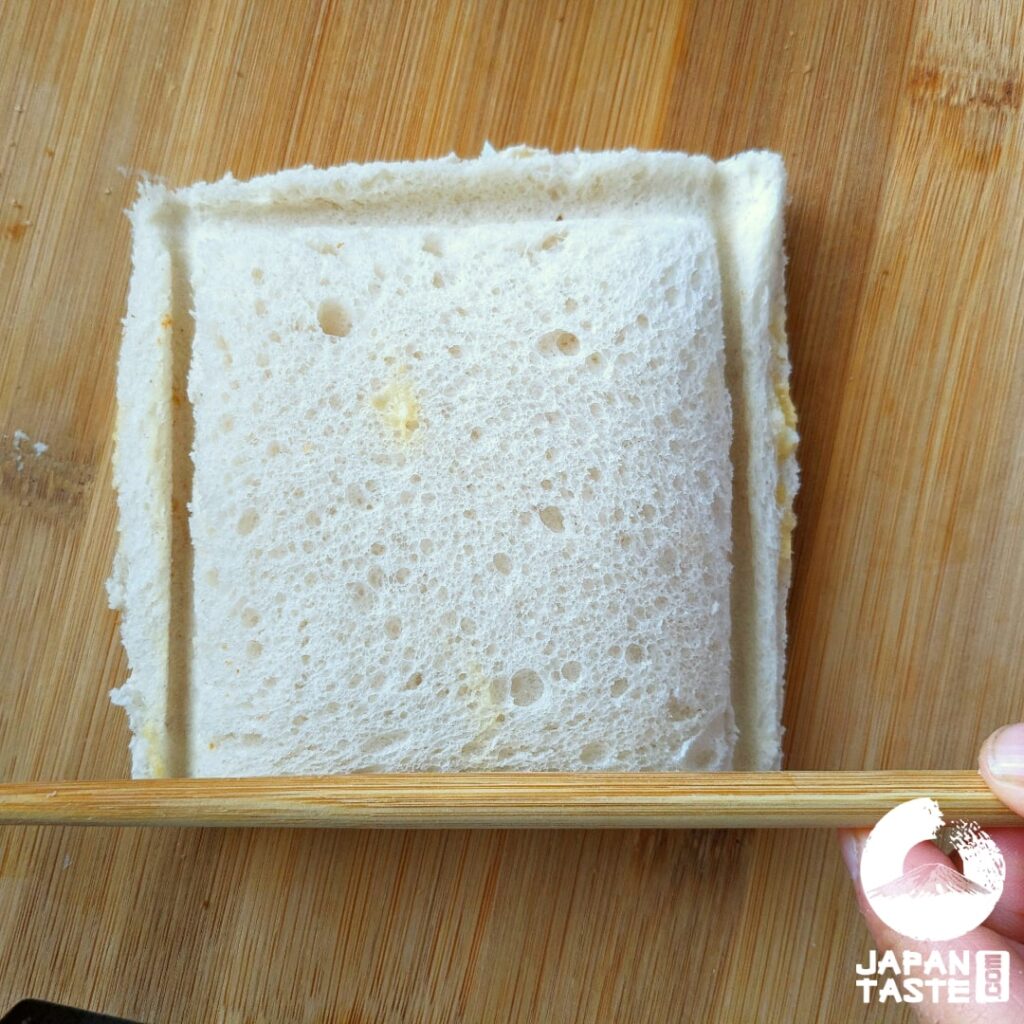 Japanese recipe tamago sando, egg sandwich - Japanese baguette
