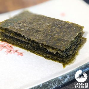 Japanese Aji Nori recipe, seasoned nori seaweed leaves
