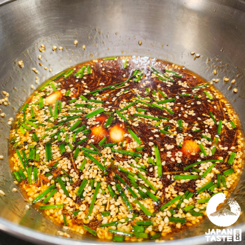 Recipe for Japanese marinade for meat sauce